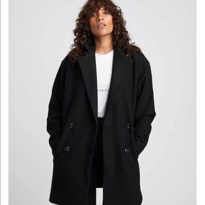 Universal Standard Blair double breasted coat
